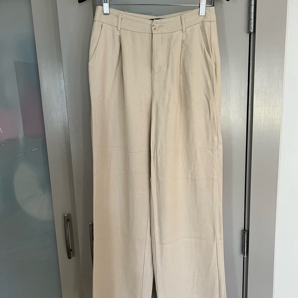 Chic Beige Trousers